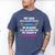 My Dad My Angel In Heaven In Loving Memory Of My Dad Men's Comfort Colors T-Shirt Blue Jean