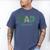 Dad Asaurus Dinosaur Birthday Mom Dad Birthday Boy T-Rex Men's Comfort Colors T-Shirt Blue Jean