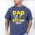 Dad Of The Bee Day Girl Hive Party Matching Birthday Sweet Men's Comfort Colors T-Shirt Blue Jean