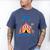 Dad Of The Birthday Boy Circus Ringmaster Party Birthday Men's Comfort Colors T-Shirt Blue Jean