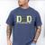 Dad Of The Birthday Boy Deer Hunter Camouflage Flag Men's Comfort Colors T-Shirt Blue Jean