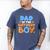 Dad Of The Birthday Boy Dog Lover Family Matching Men's Comfort Colors T-Shirt Blue Jean