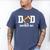 Dad Of The Birthday Boy Football Lover First Birthday Party Men's Comfort Colors T-Shirt Blue Jean