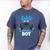 Dad Of The Birthday Boy Matching Video Gamer Birthday Party Men's Comfort Colors T-Shirt Blue Jean