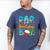 Dad Of The Birthday Boy Ofishally One Family Matching Party Men's Comfort Colors T-Shirt Blue Jean