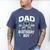 Dad Of The Birthday Boy Police Car Policeman Police Officer Men's Comfort Colors T-Shirt Blue Jean