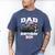 Dad Of The Birthday Boy Policeman Officer Party Men's Comfort Colors T-Shirt Blue Jean
