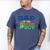 Dad Of The Birthday For Boy Saurus Rex Dinosaur Party Men's Comfort Colors T-Shirt Blue Jean