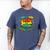 Dad Of The Birthday Boy Shirt Father Superhero Comic Party Men's Comfort Colors T-Shirt Blue Jean