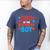 Dad Of The Birthday Boy Spider Web Party Men's Comfort Colors T-Shirt Blue Jean