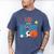 Dad Of The Birthday Boy Sports Matching Family Men's Comfort Colors T-Shirt Blue Jean