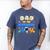 Dad Of The Birthday Boy Two The Moon Space Family Matching Men's Comfort Colors T-Shirt Blue Jean