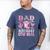 Dad Of The Birthday Cow-Girl Rodeo Cowgirl Bday Men's Comfort Colors T-Shirt Blue Jean
