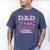 Dad Of The Birthday Girl Cute Pink Matching Family Party Men's Comfort Colors T-Shirt Blue Jean