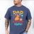 Dad Of The Birthday Girl Kids Cute Capybara Bday Family Men's Comfort Colors T-Shirt Blue Jean