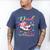Dad Of The Birthday Girl Rolling Skate Family Matching Men's Comfort Colors T-Shirt Blue Jean