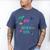 Dad Of The Birthday Girl Under Sea Theme Matching Family Men's Comfort Colors T-Shirt Blue Jean