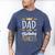 Dad Of The Birthday Princess Shirt Daddy Men Birthday Party Men's Comfort Colors T-Shirt Blue Jean