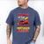 Dad Of The Birthday Racer Race Car Party Family Matching Men's Comfort Colors T-Shirt Blue Jean