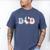 Dad Daddy Of The Birthday Silly Goose Family Men's Comfort Colors T-Shirt Blue Jean