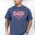 Dad Est 2026 Logo Daddy 2026 Soon To Be New Father 2026 Men's Comfort Colors T-Shirt Blue Jean