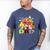 Dad Farm Animal Birthday Family Matching Party Men's Comfort Colors T-Shirt Blue Jean