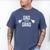 Dad Of The Grad School College University Graduation Men's Comfort Colors T-Shirt Blue Jean