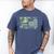Dad Grandpa Great Grandpa Veteran Fathers Day Great Grandpa Men's Comfort Colors T-Shirt Blue Jean