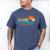Dad It's Not A Dad Bod It's A Father Figure Men's Comfort Colors T-Shirt Blue Jean