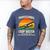 Dad Joke Farter Professional Crop Duster Men's Comfort Colors T-Shirt Blue Jean