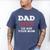 Dad Off Duty Go Ask Your Mom Dad Father Father's Day Men's Comfort Colors T-Shirt Blue Jean