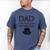 Dad The Pancake Whisperer Pancakes Breakfast Father Men's Comfort Colors T-Shirt Blue Jean