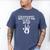 Dad Retro Distressed Grateful Dad Men's Comfort Colors T-Shirt Blue Jean