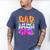 Dad Under Sea Birthday Party Girls Ocean Sea Animals Themed Men's Comfort Colors T-Shirt Blue Jean