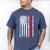 Dad Senior 2026 Proud Dad Of A Class Of 2026 Graduate Flag Men's Comfort Colors T-Shirt Blue Jean Dad Senior 2026 Proud Dad Of A Class Of 2026 Graduate Flag Men's Comfort Colors T-Shirt Blue Jean