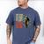 My Dad Is A Soldier Hero Proud Army Son US Military Men's Comfort Colors T-Shirt Blue Jean