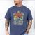 Dad And Son The Legend And The Legacy Dad Men's Comfort Colors T-Shirt Blue Jean
