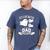 Dad Squared Fathers Day Dad Of Two Cool Daddy Of 2 Men's Comfort Colors T-Shirt Blue Jean