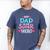 My Dad Is My Superhero Best Dad Father's Day Cool Kids Men's Comfort Colors T-Shirt Blue Jean