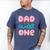 Dad Sweet One 1st First Birthday Matching Family Donut Men's Comfort Colors T-Shirt Blue Jean