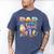 Dad Of The Sweet One Ice Cream 1St Birthday Party Men's Comfort Colors T-Shirt Blue Jean