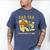 Dad Tax Graphic Tee Fathers Day Men's Comfort Colors T-Shirt Blue Jean