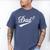 Dad Of Two Promoted For The Second Time Daddy Squared Men's Comfort Colors T-Shirt Blue Jean