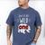 Dad Of The Wild One Shirt Bear Lumberjack 1st Birthday Tee Men's Comfort Colors T-Shirt Blue Jean