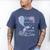 Dada Dad 1st Birthday Mermaid Oneder The Sea Family Matching Men's Comfort Colors T-Shirt Blue Jean