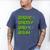 Dada Daddy Dad Bruh Father's Day Game Pixel Men's Comfort Colors T-Shirt Blue Jean
