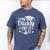 My Daddy Did It 2025 Graduation Graduated Proud Dad Men's Comfort Colors T-Shirt Blue Jean