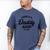 Daddy Again 2026 Promoted To Daddy Again 2026 Dad Again Men's Comfort Colors T-Shirt Blue Jean