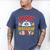 Daddy Of The Birthday Boy Shirt Matching Dad Son Family Bday Men's Comfort Colors T-Shirt Blue Jean