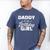 Daddy Of The Birthday Daughter Girl Matching Family For Dad Men's Comfort Colors T-Shirt Blue Jean